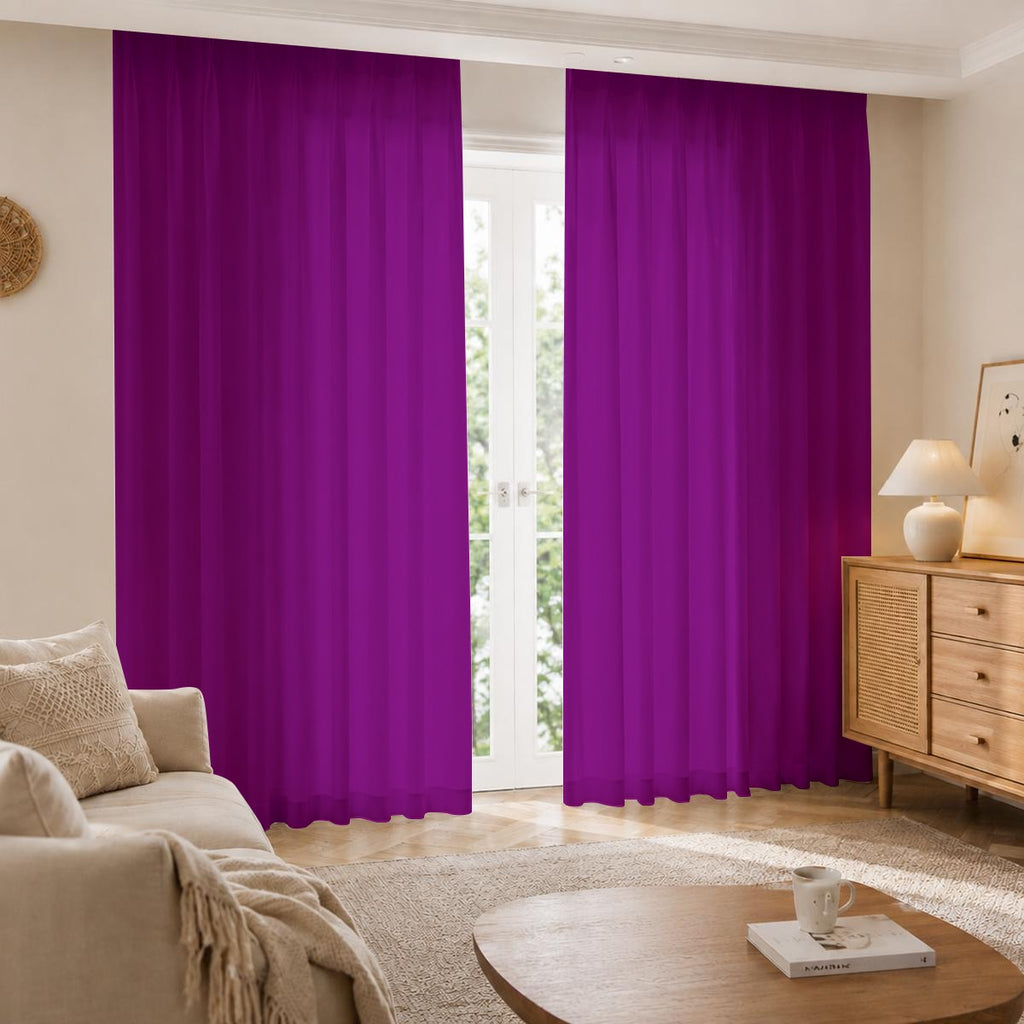 Square Blackout Curtains with Hooks