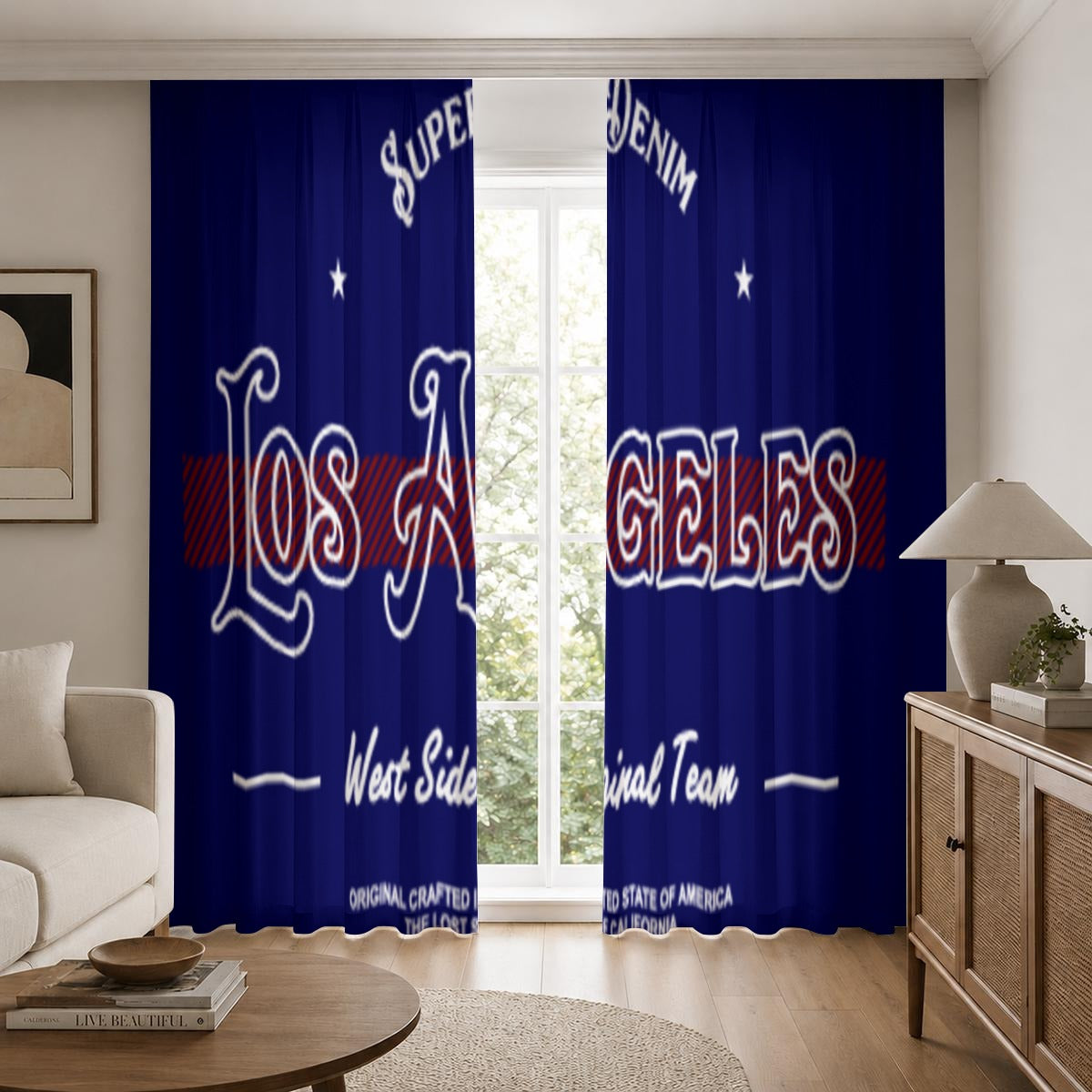 Square Blackout Curtains with Hooks