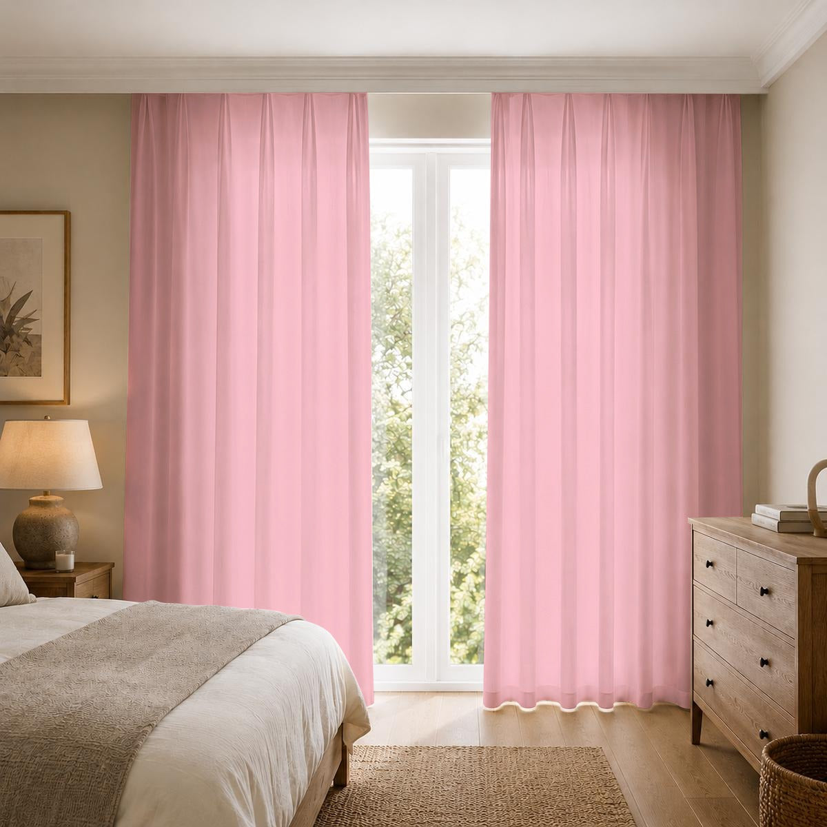 Square Blackout Curtains with Hooks