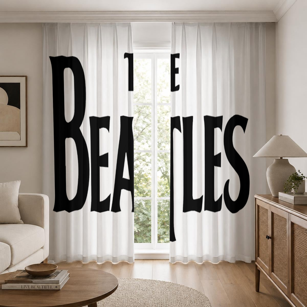 Square Blackout Curtains with Hooks
