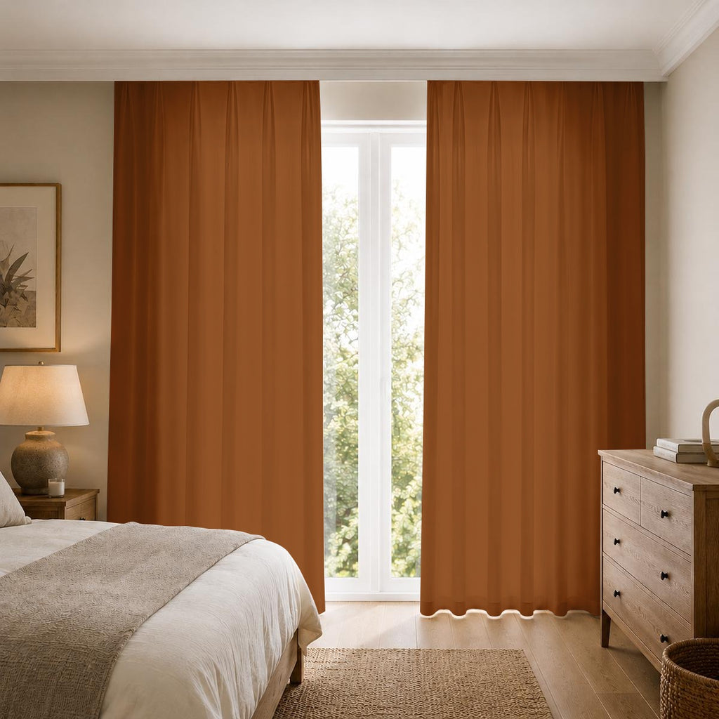 Square Blackout Curtains with Hooks