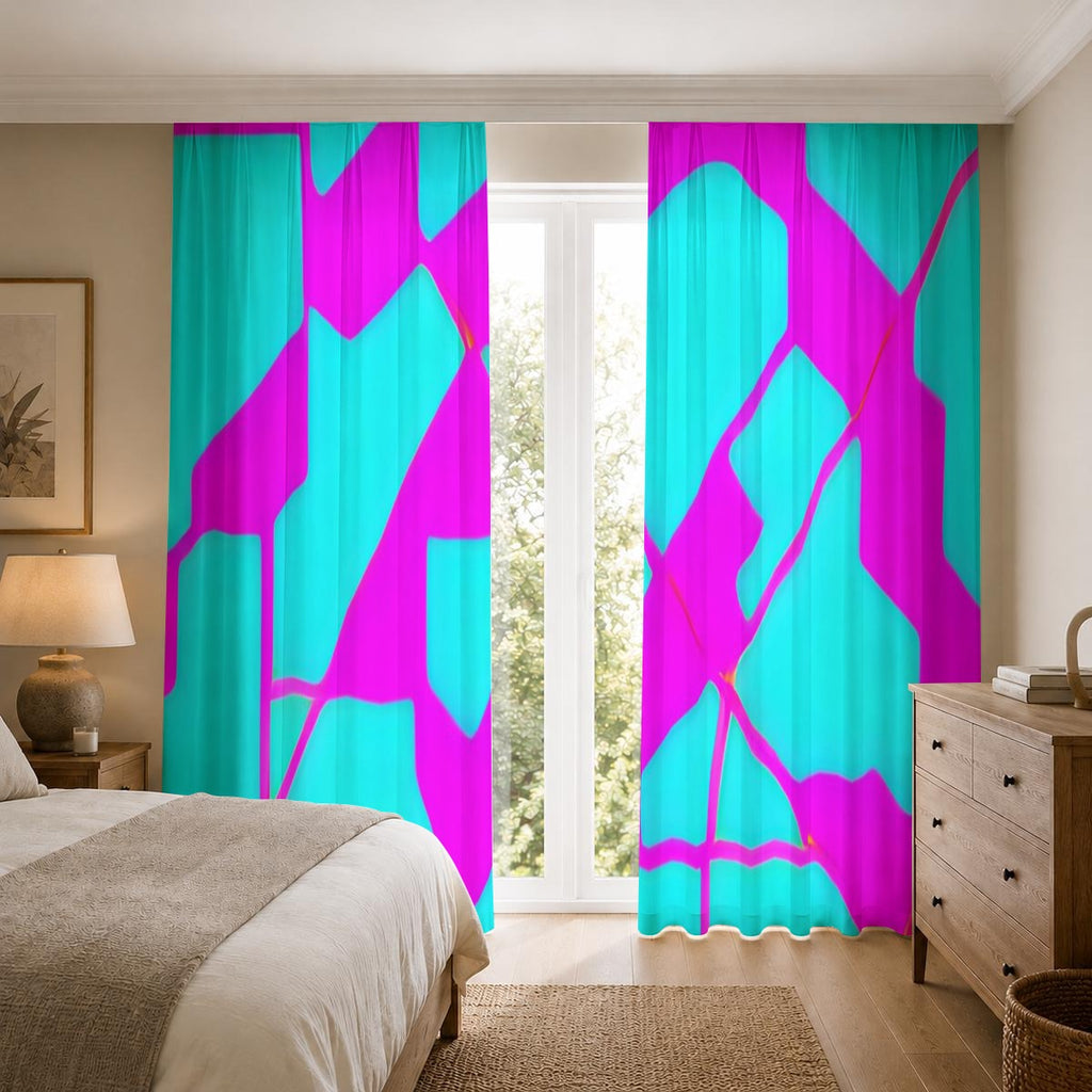 Square Blackout Curtains with Hooks