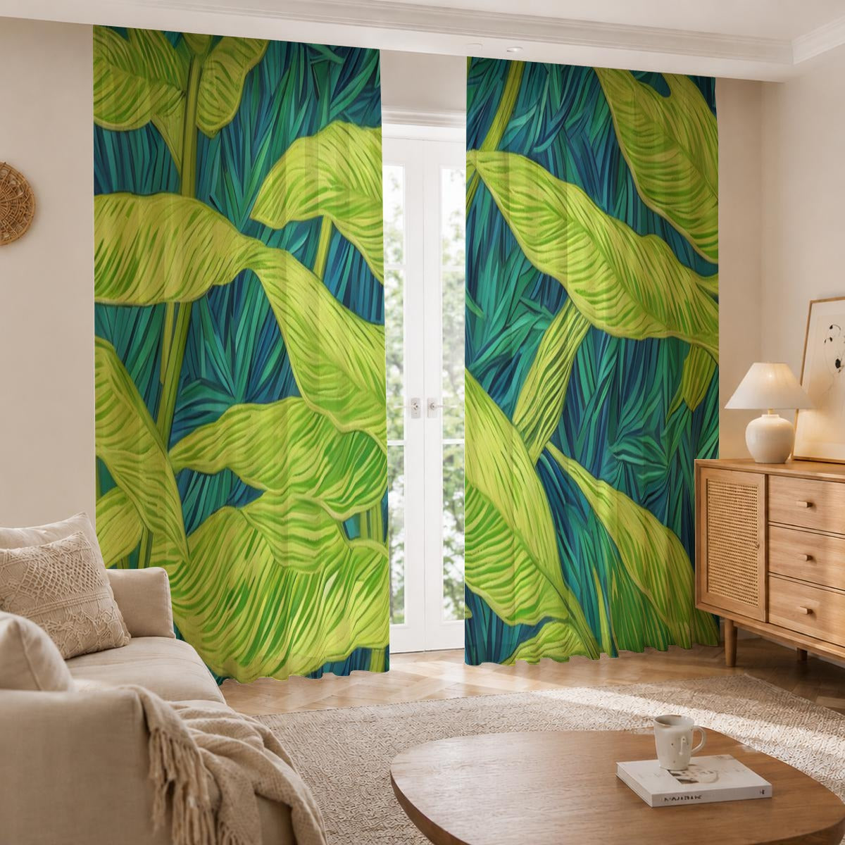 Square Blackout Curtains with Hooks