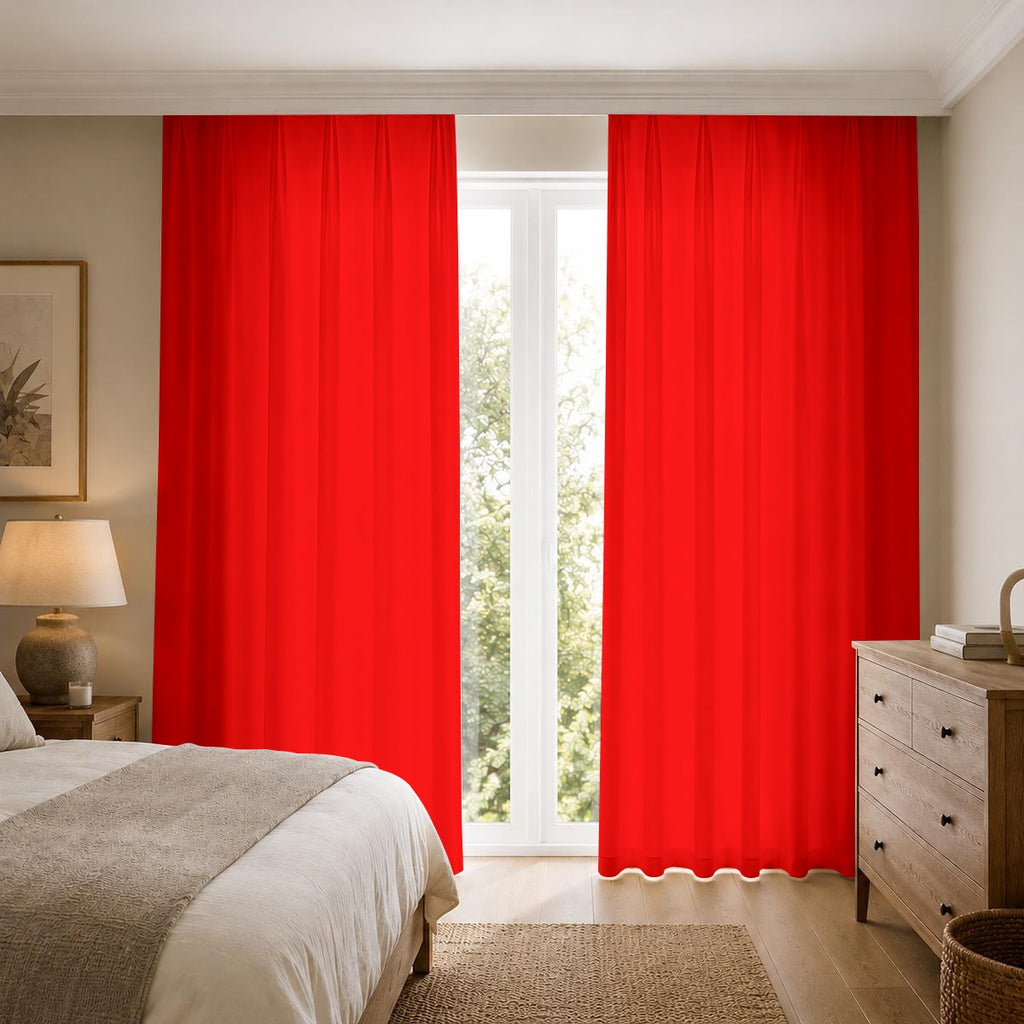 Square Blackout Curtains with Hooks