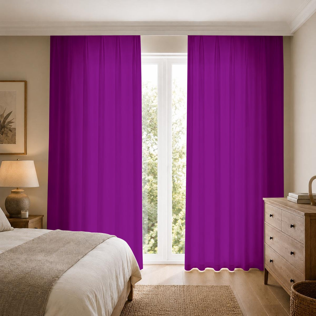 Square Blackout Curtains with Hooks