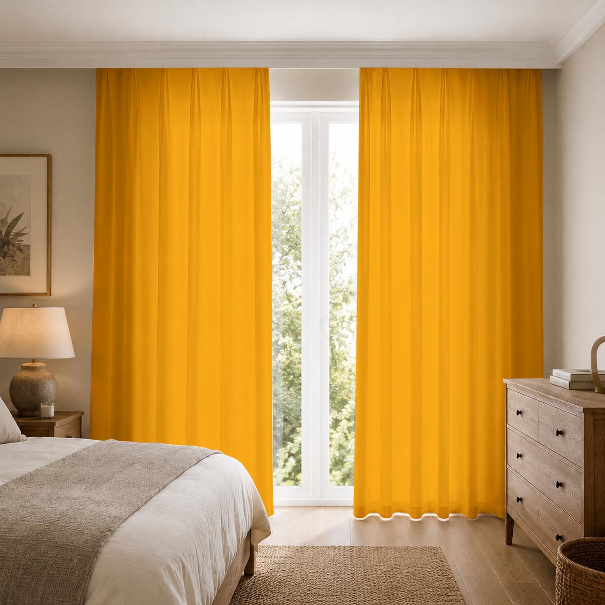 Square Blackout Curtains with Hooks