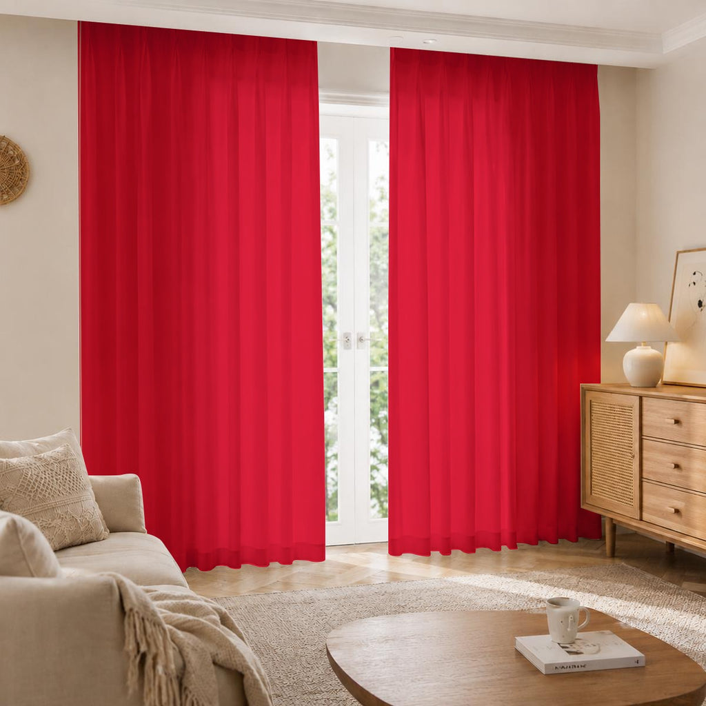 Square Blackout Curtains with Hooks