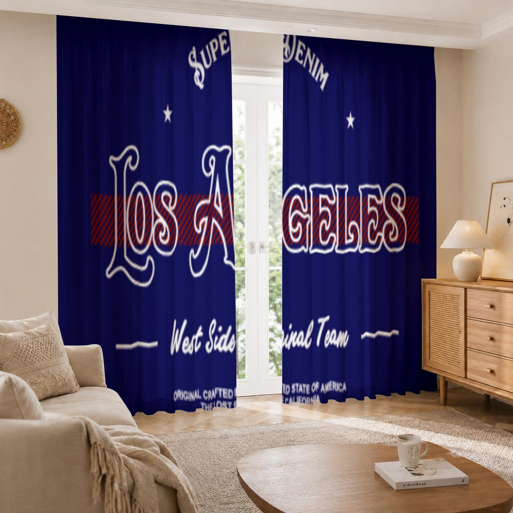 Square Blackout Curtains with Hooks