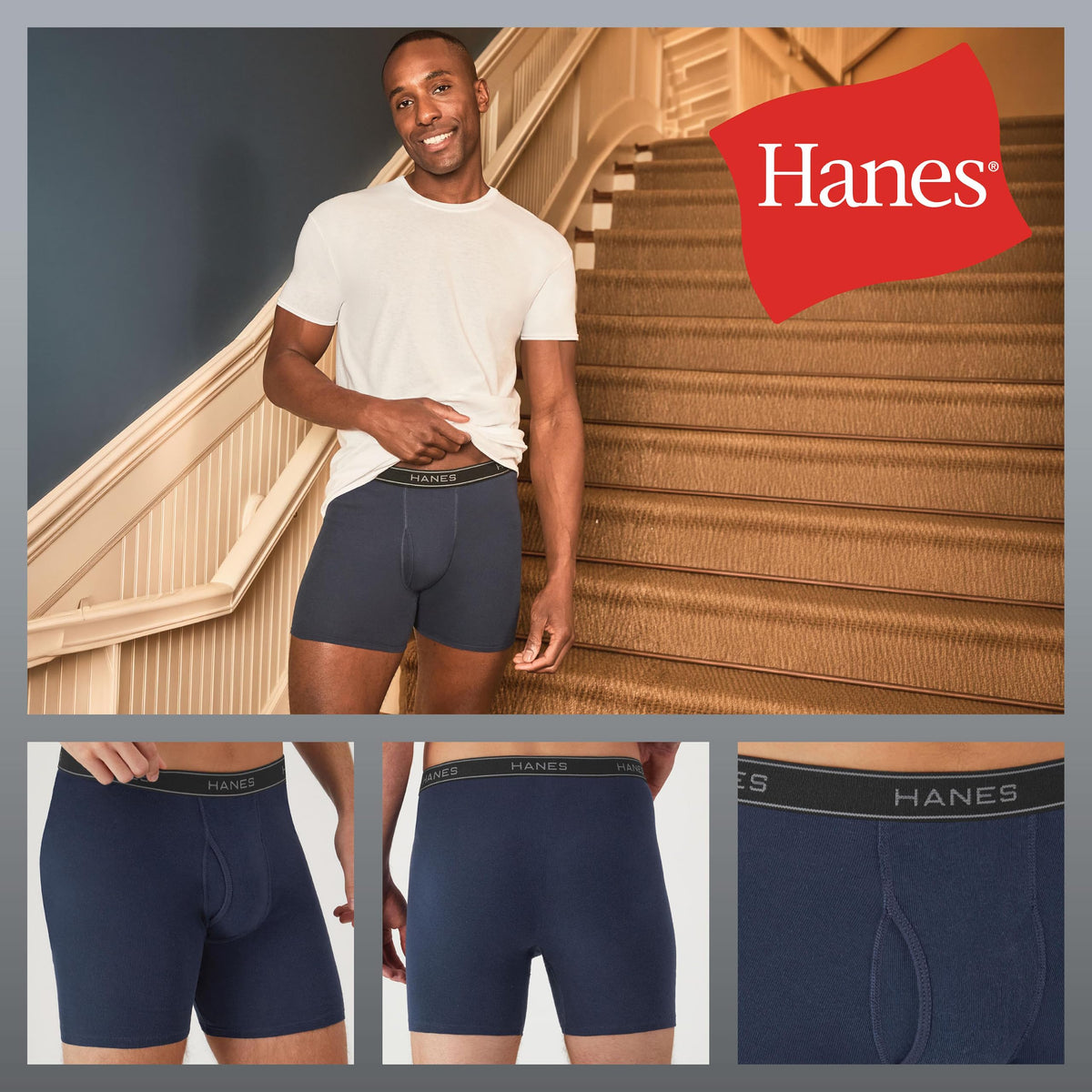 Hanes Men's Boxer Briefs