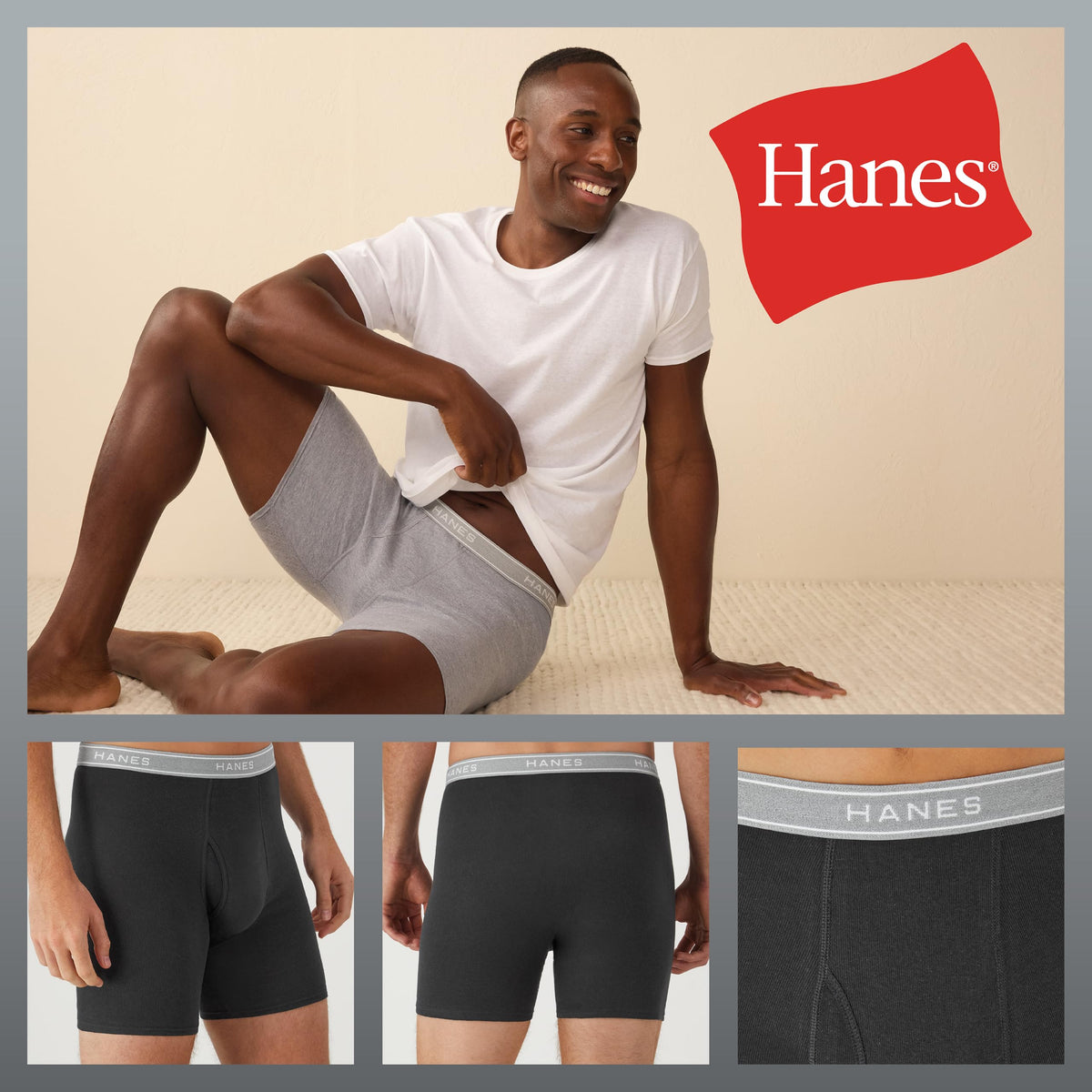 Hanes Men's Boxer Briefs