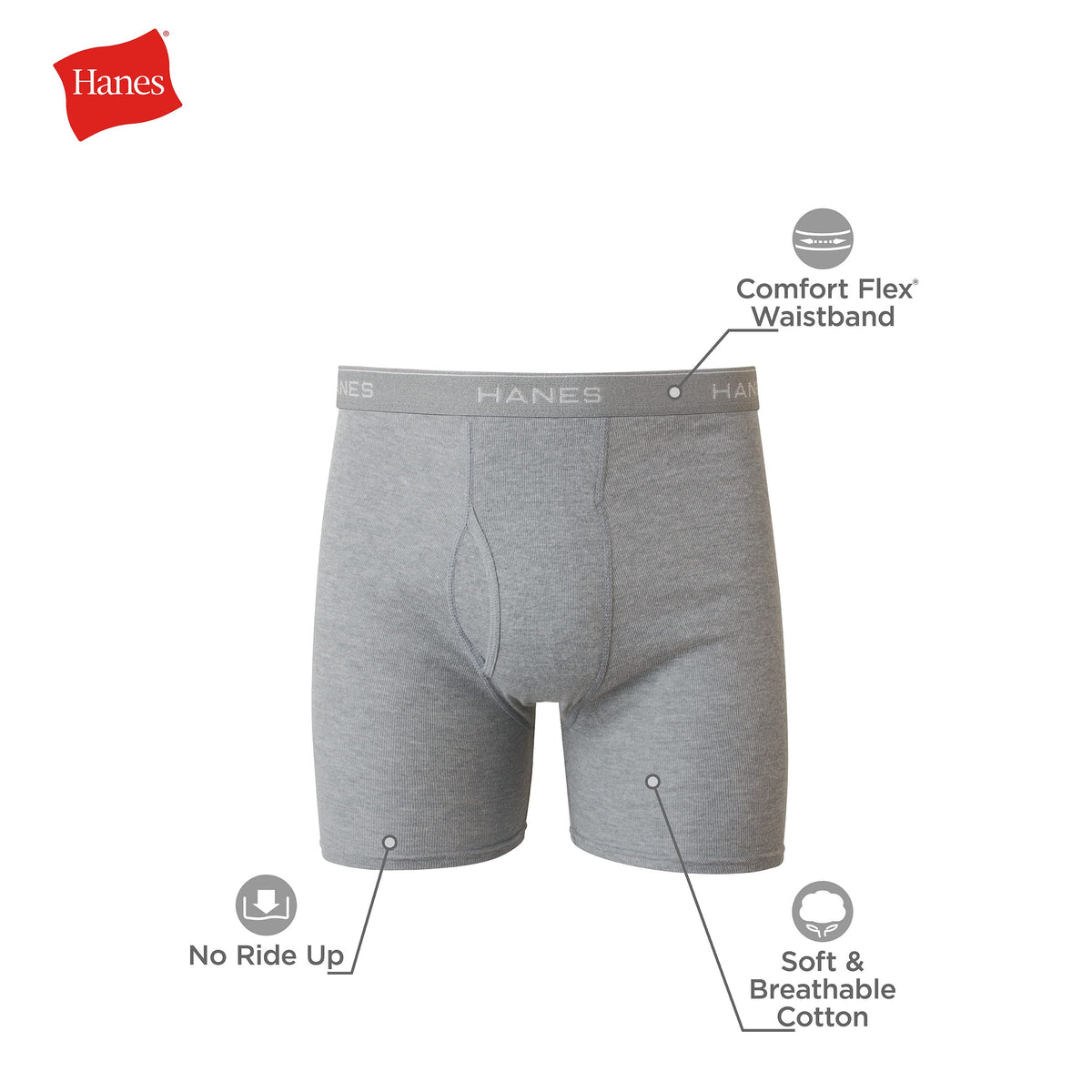 Hanes Men's Boxer Briefs